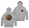 Lumberjack Hoodie — Grey Marle front & back