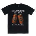 Melbourne Bitter Vintage Tee Black T-Shirt Melbourne Bitter