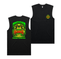 Can Crusher Muscle Tee Black T-Shirt Milton Mango