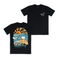 Drop in for a Few Tee Black T-Shirt Milton Mango