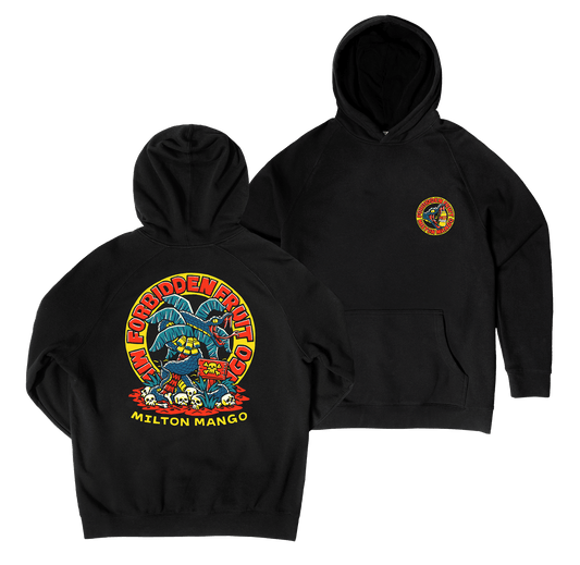Forbidden Fruit Hoodie Black Hoodie Milton Mango