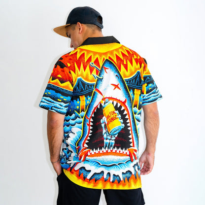 Jaws Party Shirt Button-up Shirt Milton Mango