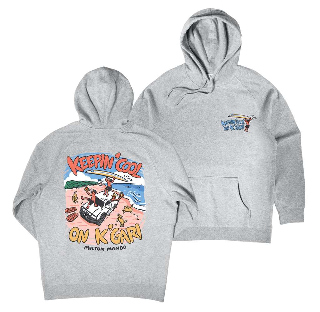 Keepin' Cool on K'Gari Hoodie