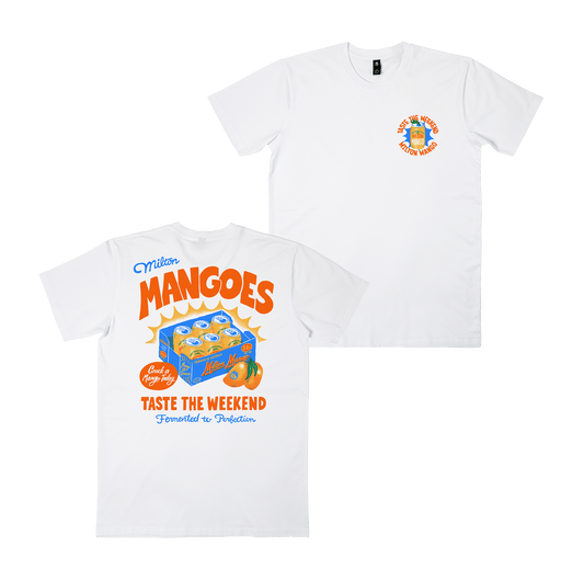 Milton Produce Tee White T-Shirt Milton Mango