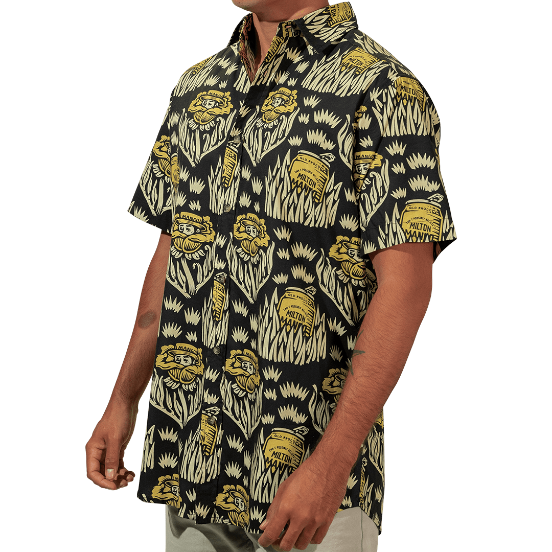 Night Garden Button-up Button-up Shirt Milton Mango