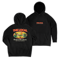 The Local Hoodie Black Hoodie Milton Mango