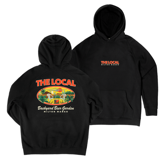 The Local Hoodie Black Hoodie Milton Mango