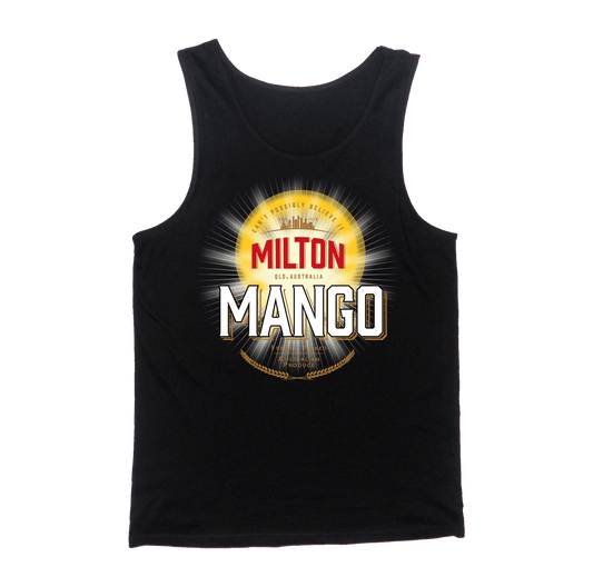 The Normanby Singlet Black Singlets Milton Mango