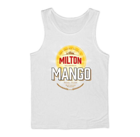 The Normanby Singlet White Singlets Milton Mango