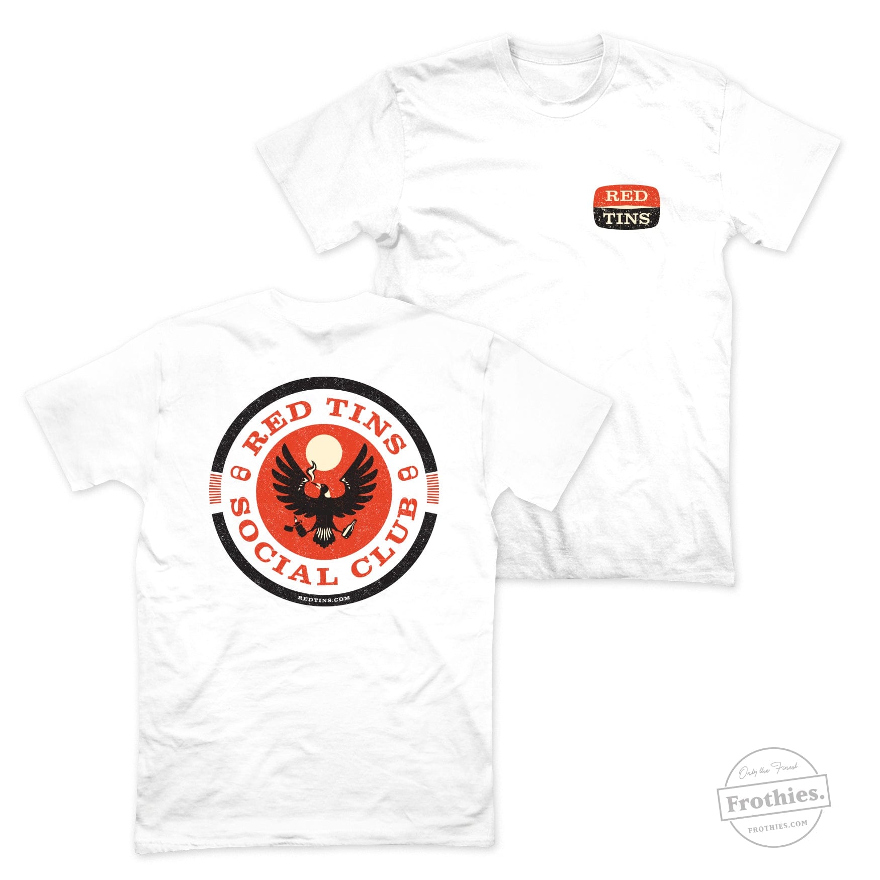 The Guv Tee T-Shirt Red Tins