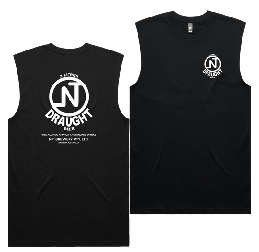NT Draught Tank — Black front & back