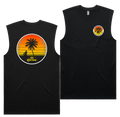 Club Corona Tank — Black front & back