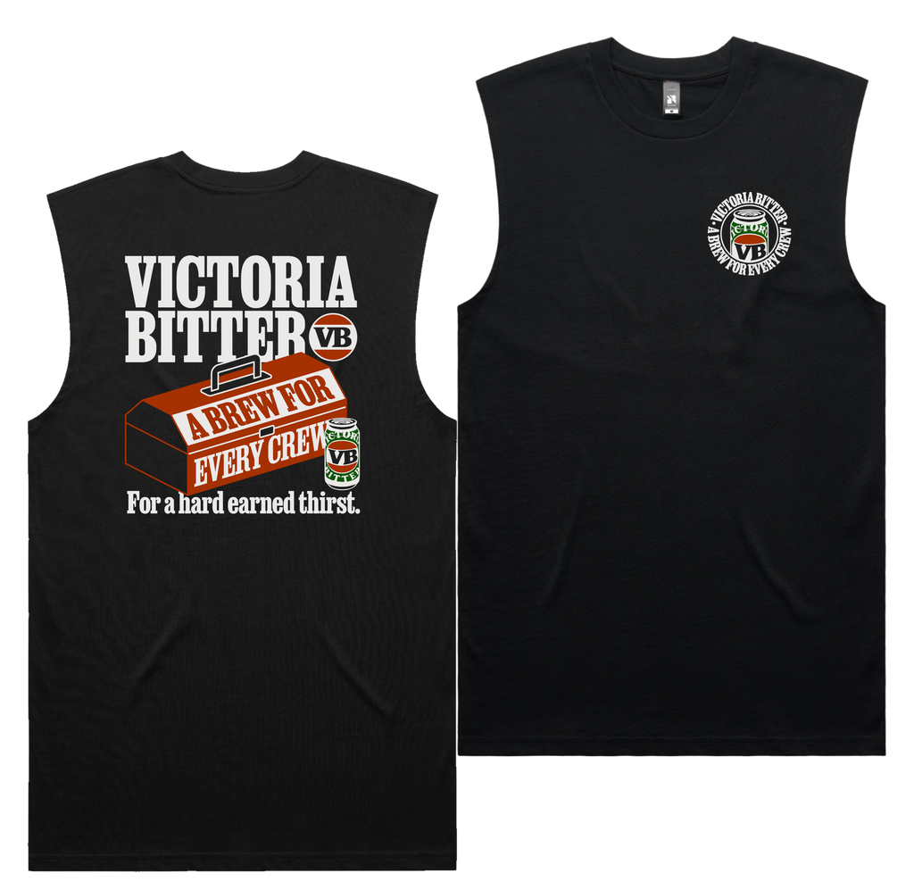 Tool Box Tank — Black front & back