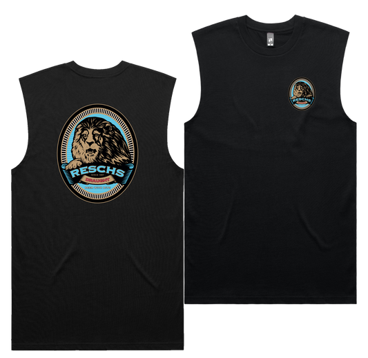 Beer With Bite Tank — Black front & back