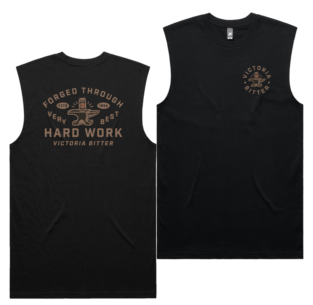 Forged Tank — Black front & back