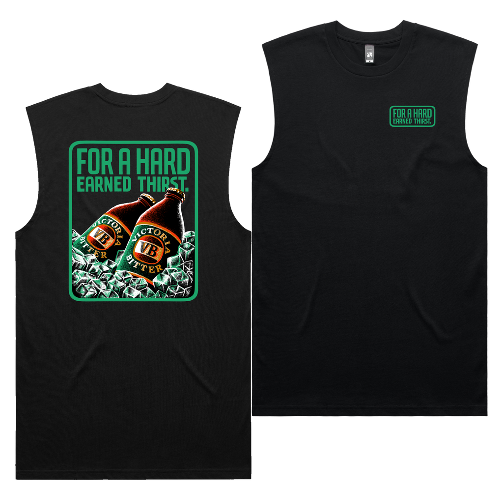 On Ice Tank — Black front & back