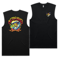 Pitted Tank — Black front & back