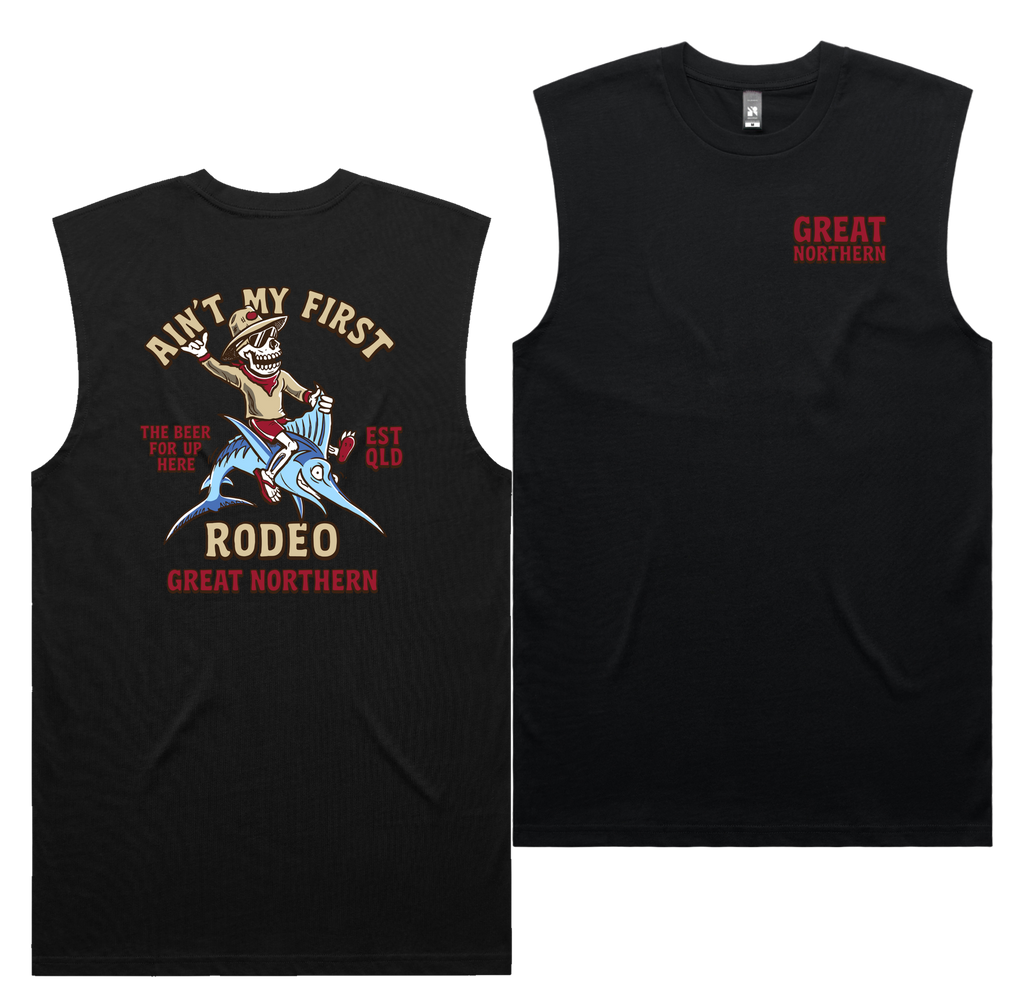 Rodeo Tank — Black front & back