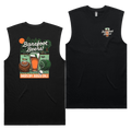 Barefoot Beers Tank — Black front & back