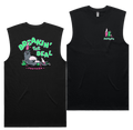 Break The Seal Tank — Black front & back