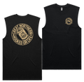 Hooked On Life Tank — Black front & back
