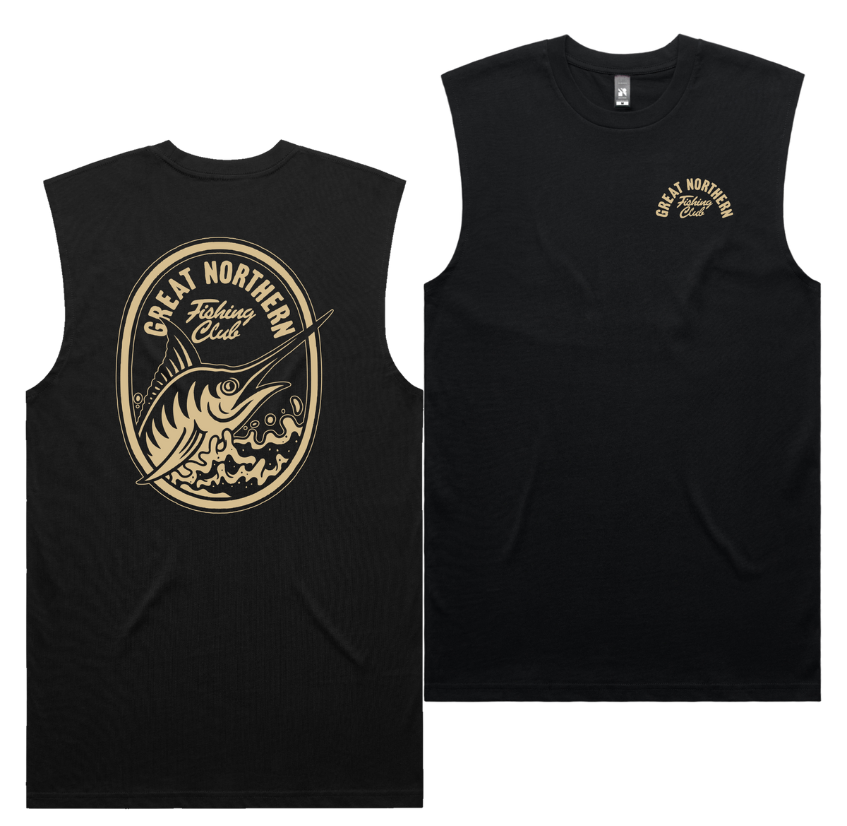 Gnfc Tank — Black front & back