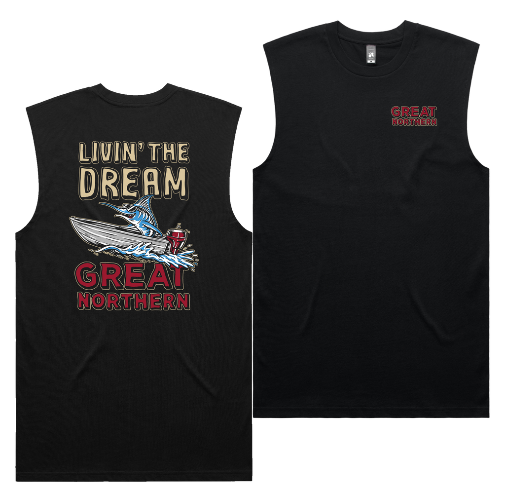 The Dream Tank — Black front & back