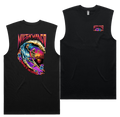 Froffin Coffin Tank — Black front & back