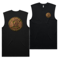 Lumberjack Tank — Black front & back