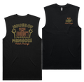 House Of Mangoes Tank — Black front & back