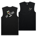 VB Art Tank — Black front & back