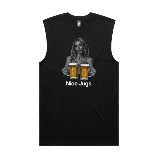 Nice Jugs Tank — Black front