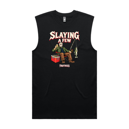 Slaying A Few Tank Black — Black front