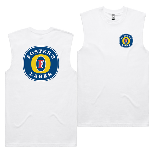 Foster's Original Tank — White front & back