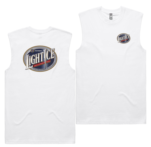 Light Ice Tank — White front & back