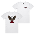 Filthy Few Tee — White front & back