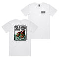 On Ice Tee — White front & back
