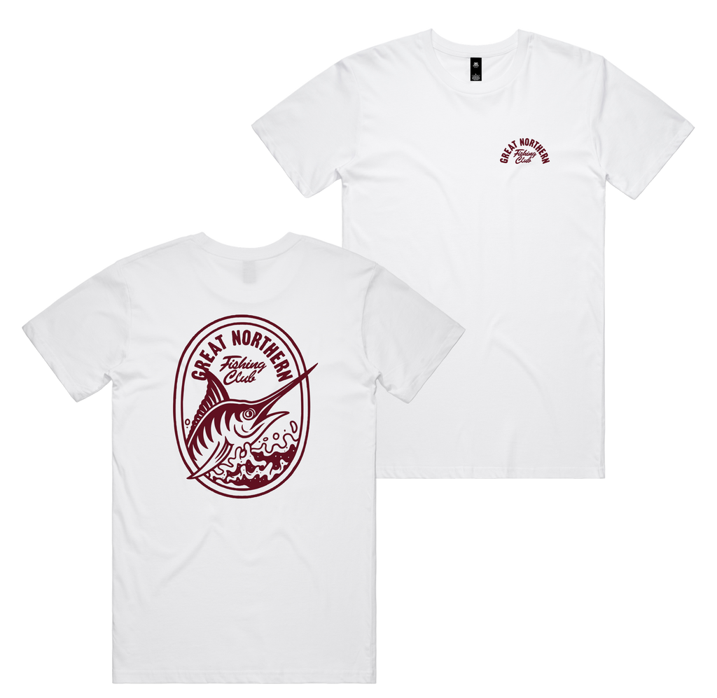 Gnfc Tee — White front & back