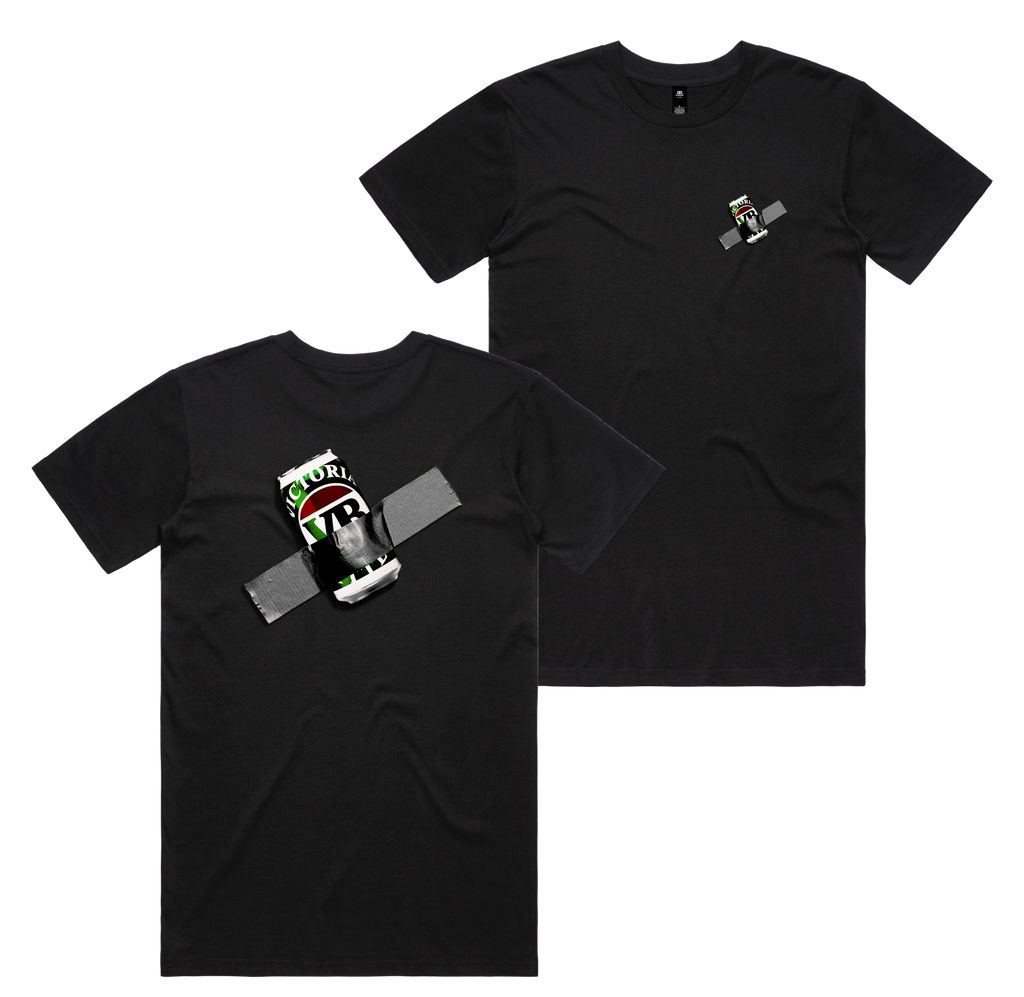 VB Art Tee — Black front & back