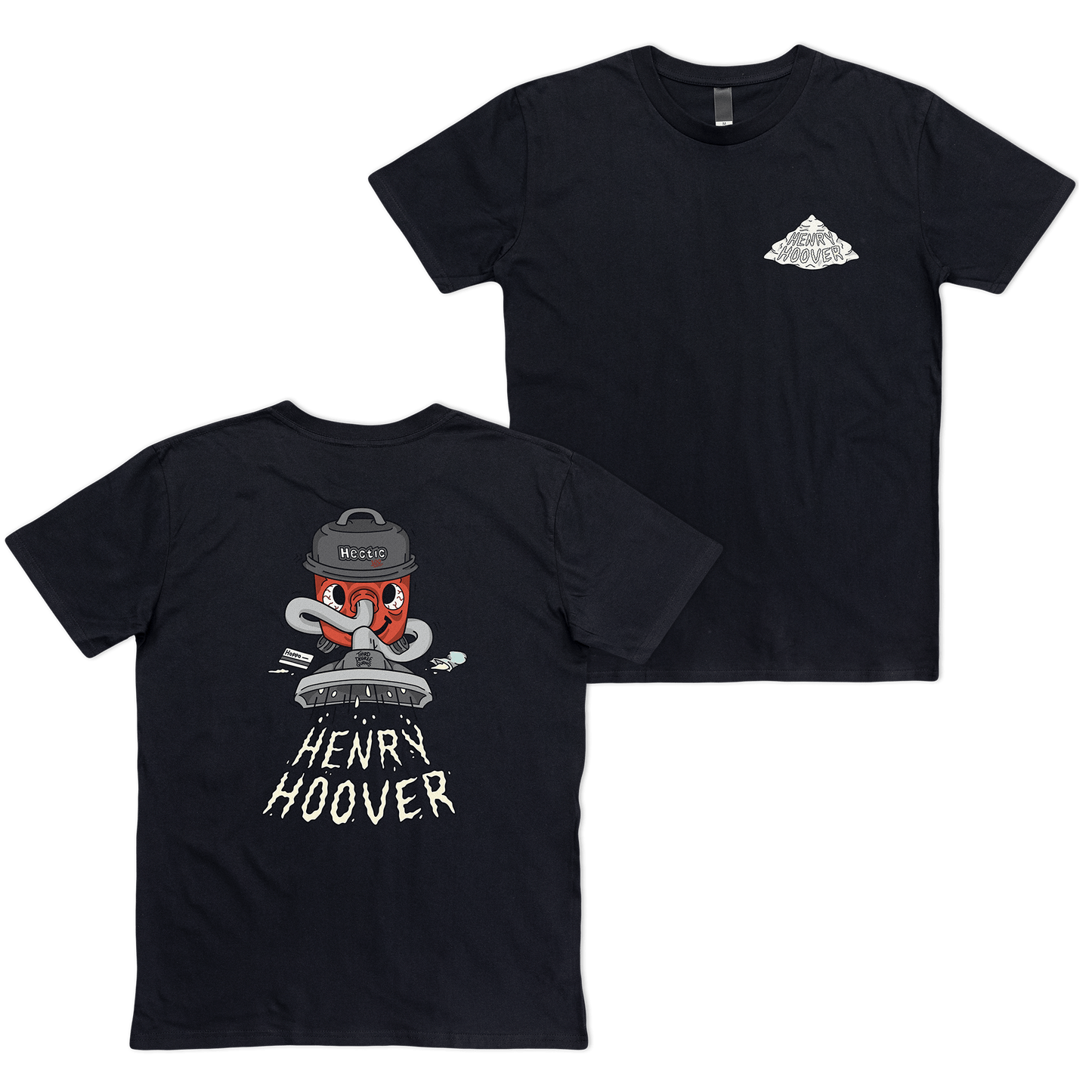 Henry Hoover Tee Black Tshirts Third Degree Gurns