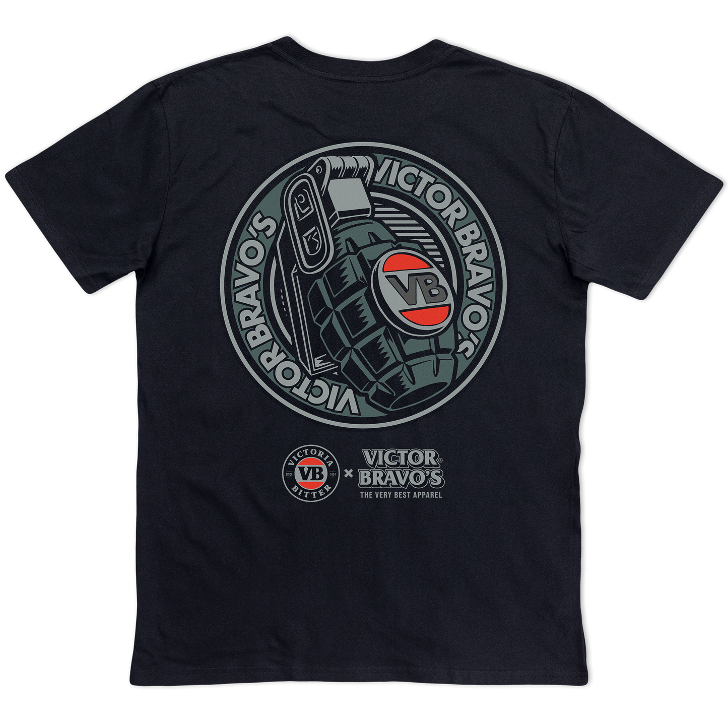Badge Greenade Tee T-Shirts Victor Bravo's