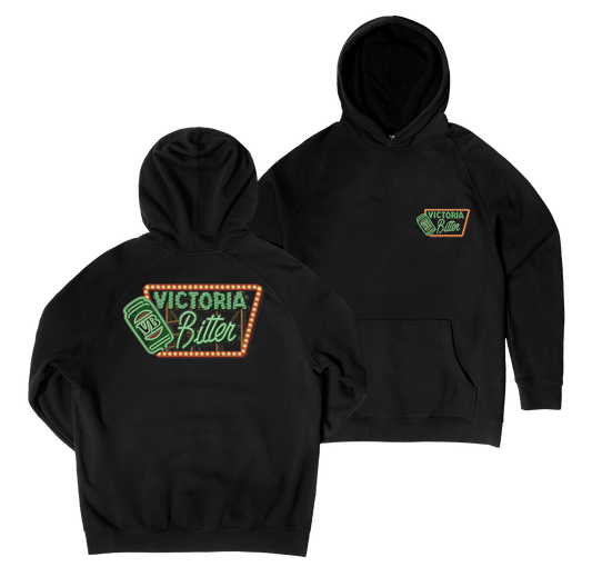 Classic Billboard Hoodie Black Hoodie Victor Bravo's