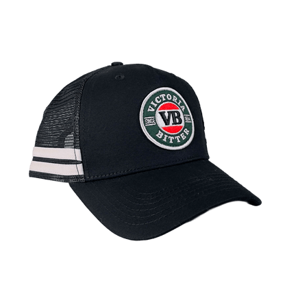 Core Trucker Cap Black Trucker Victor Bravo's