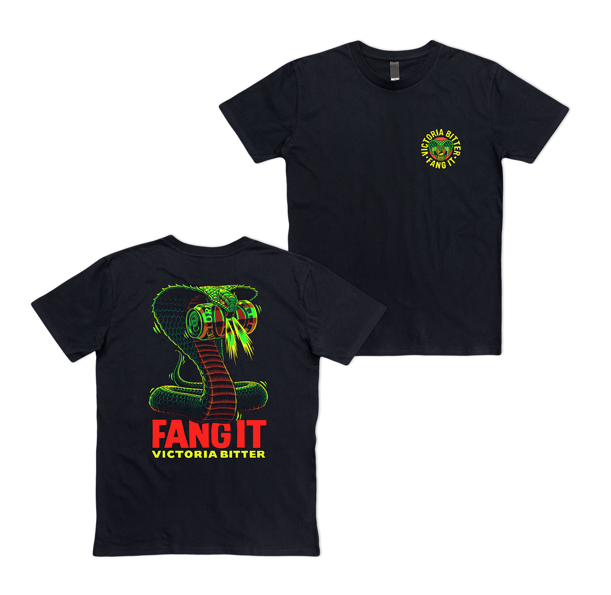 Fang It Tee Black T-Shirt Victor Bravo's