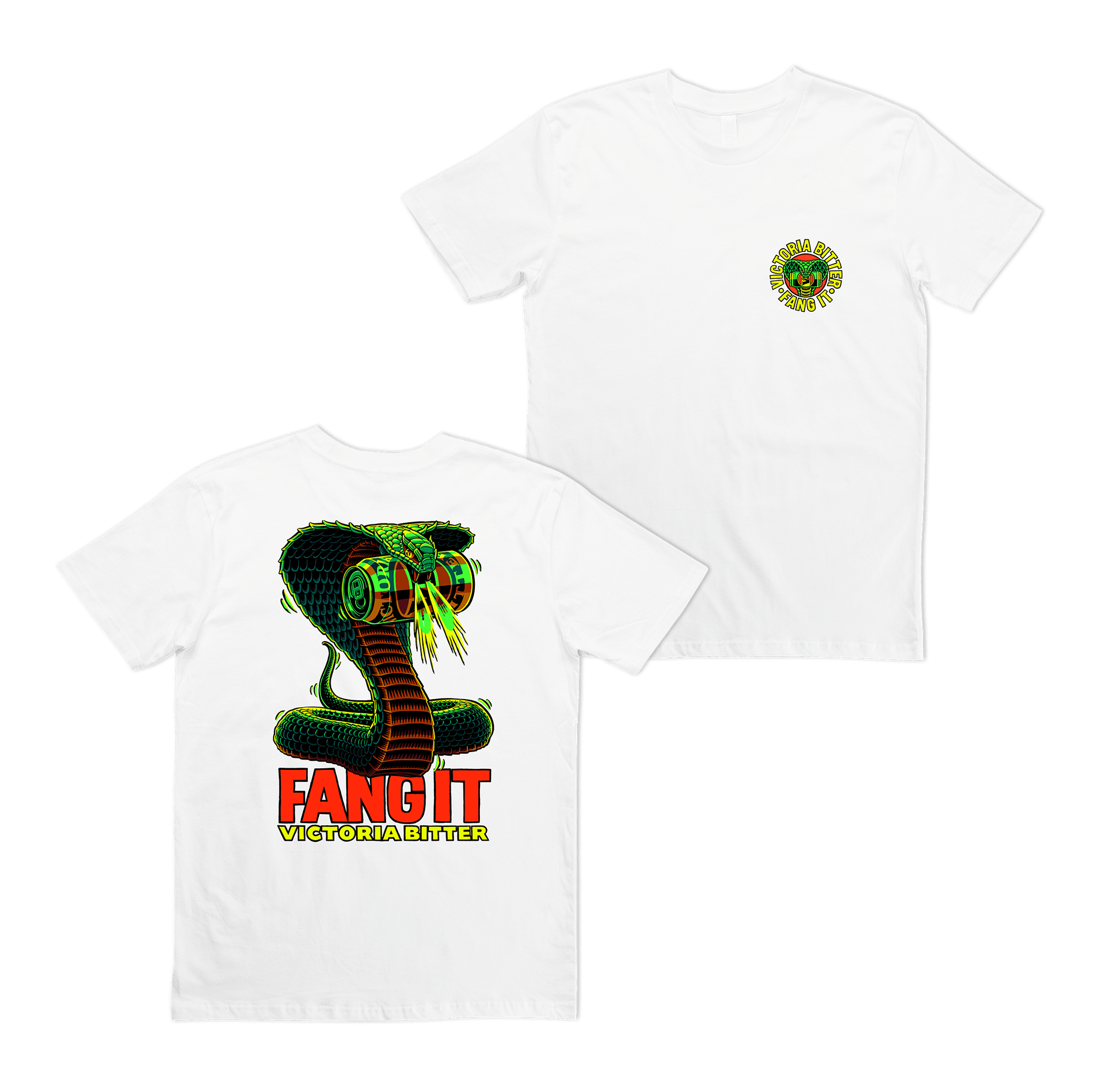 Fang It Tee White T-Shirt Victor Bravo's