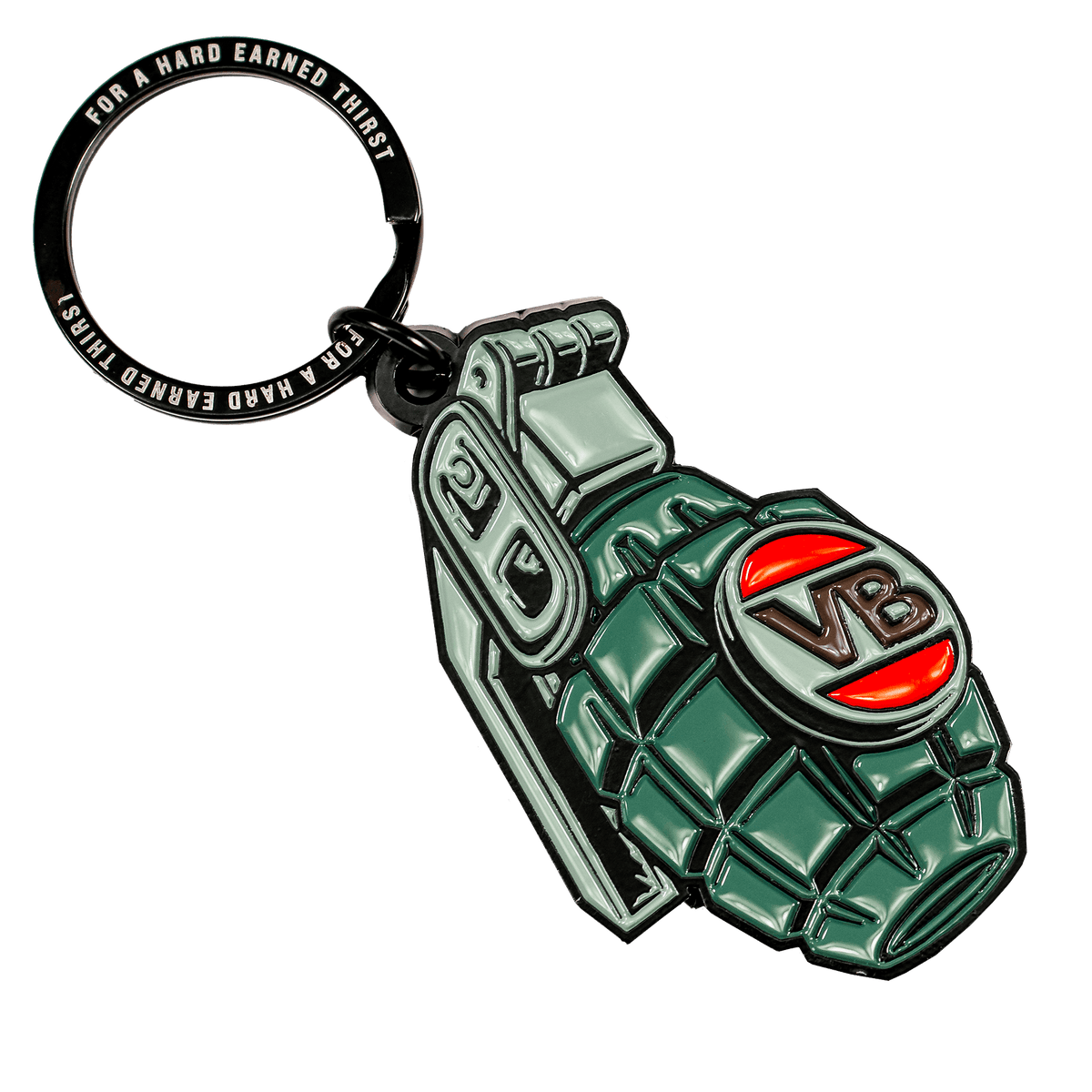 Greenade 2 Stencil Key Ring Key Ring Victor Bravo's