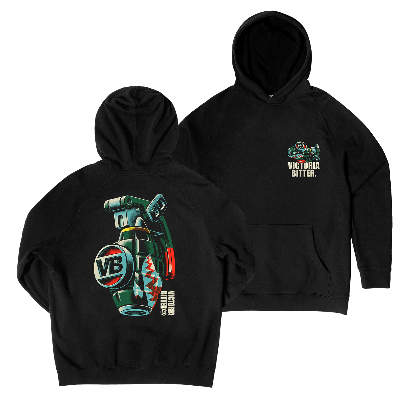 Greenade Finale Hoodie Black Hoodie Victor Bravo's
