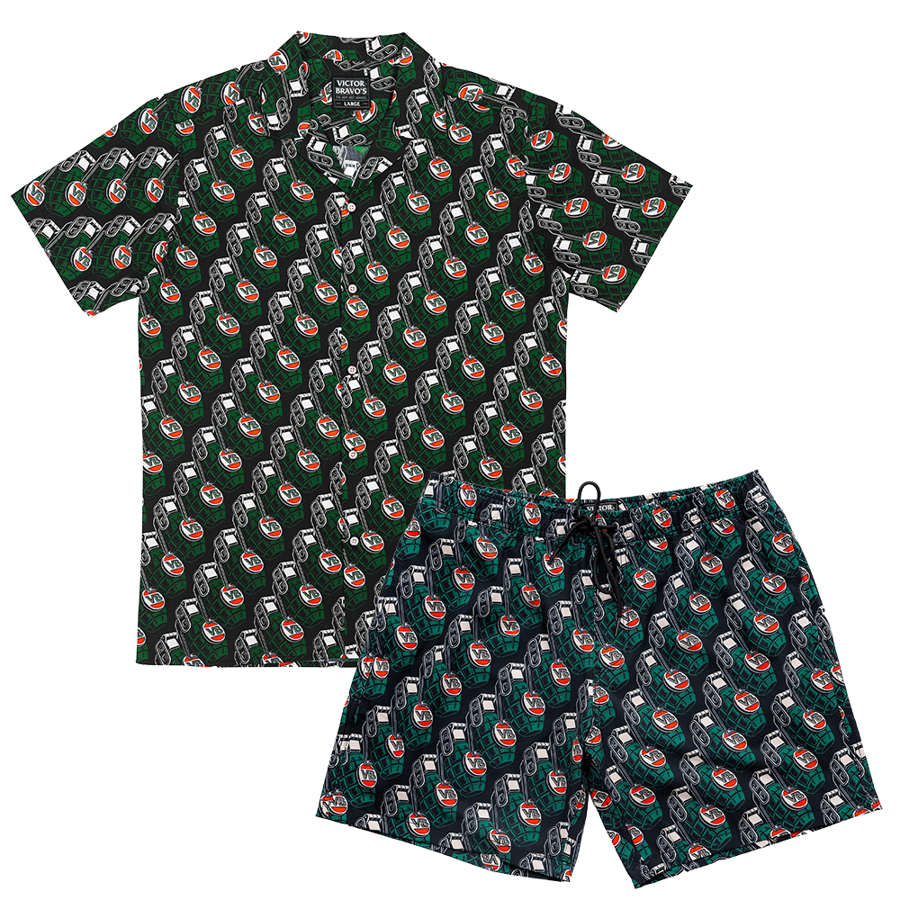 Greenade Forever Button-up and Beach Shorts Bundle Bundle Victor Bravo's