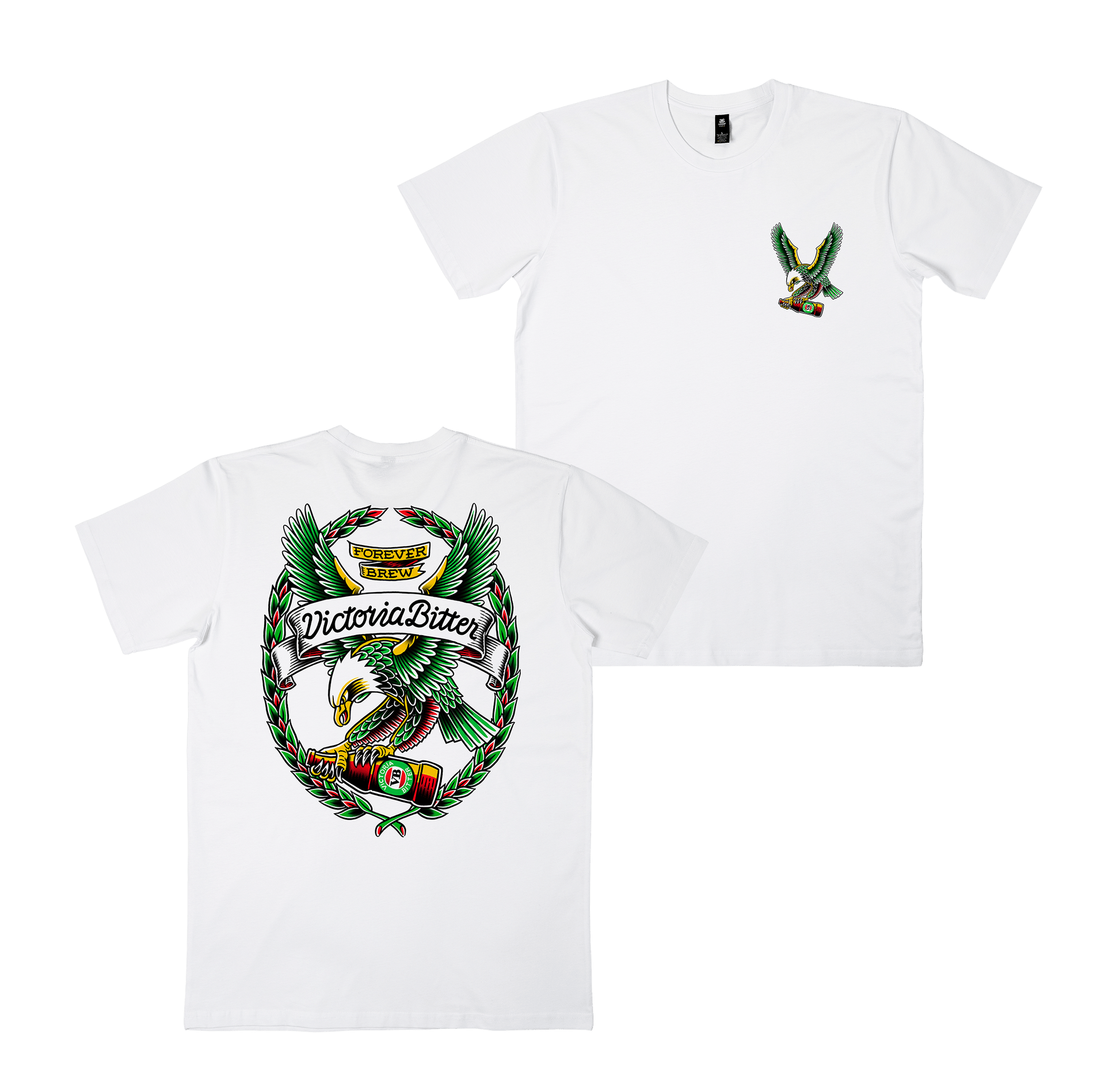 Hops Hawk Tee White T-Shirt Victor Bravo's