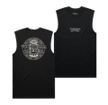 Stencil Muscle Tee Black T-Shirt Victor Bravo's